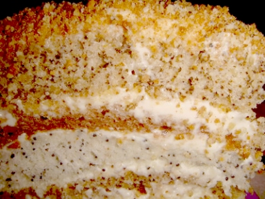 Торт «Па-де-труа» с тремя начинками и сметанным кремом